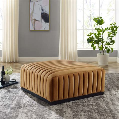 wayfair channeled ottoman